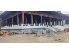 漢白(bái)玉石材欄杆